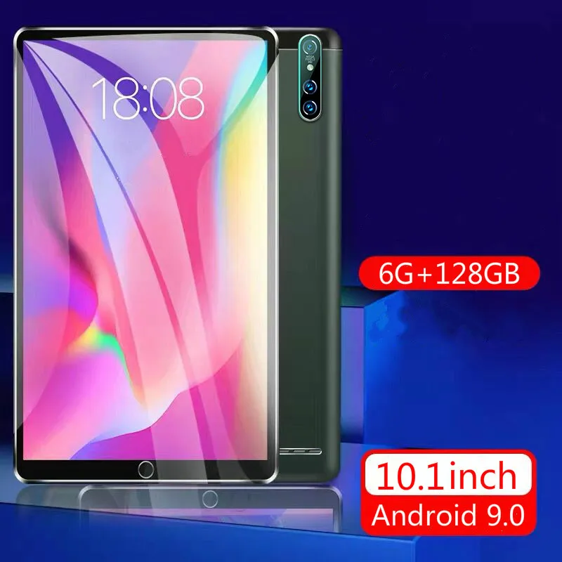 

2022 NEW Android 9.0 tablet 10.1 Inch 6G+128GB Tablet Ten Core 4G Network WiFi Tablet PC Tablet Dual SIM Tablets for Kids