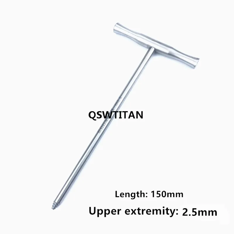 Bone Screw Extractor with T Handle for Upper/Lower Extremity Stainless Steel Orthopedics Veterinary Instrument images - 6