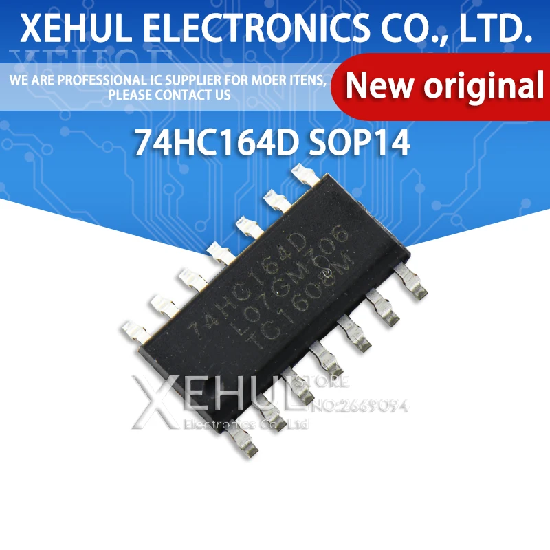 10/20/50/100 шт. 74HC164D SOP14 74HC164 SOP SN74HC164DR SN74HC164