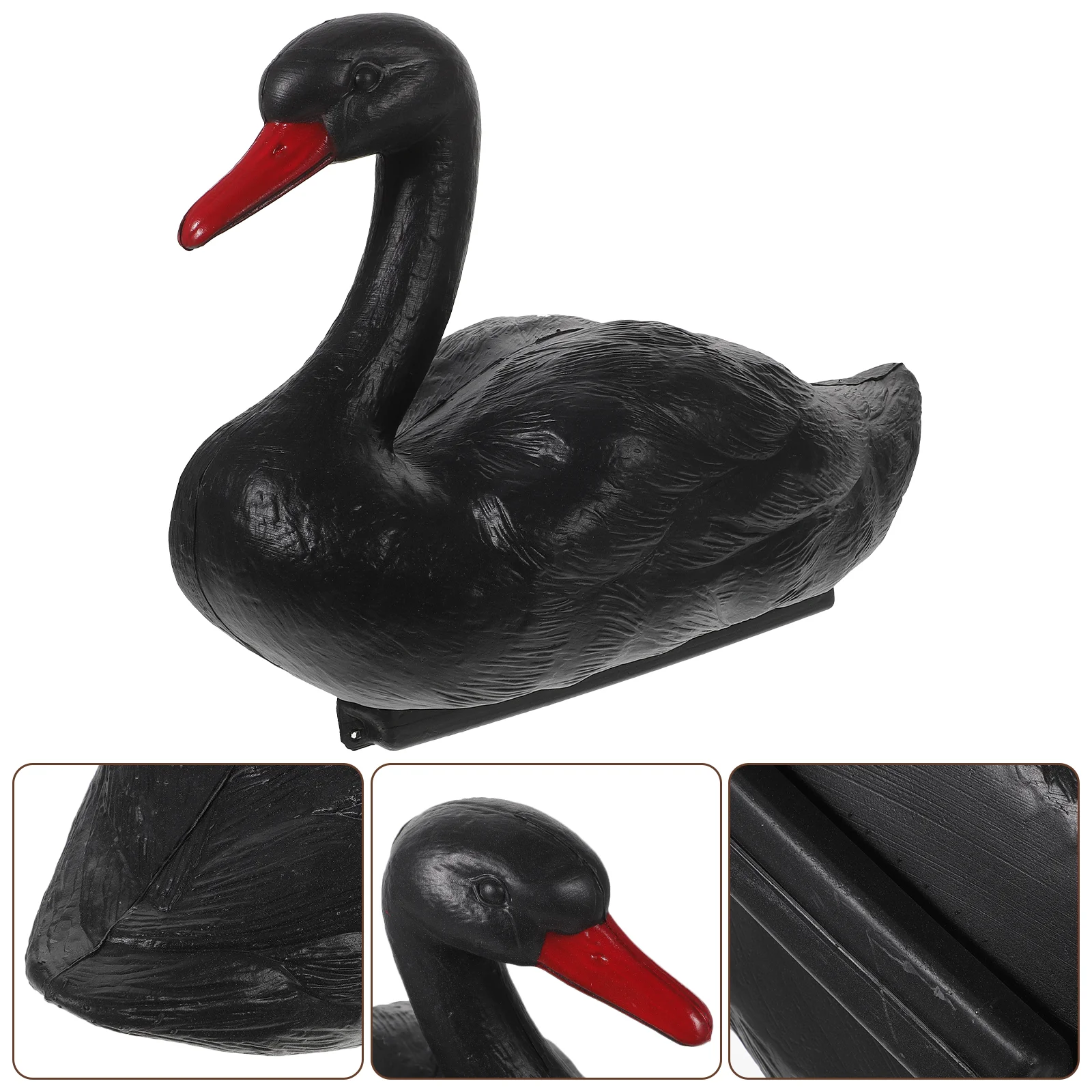 

3 D Artificial Swan Water Decoration Resin Crafts Statuette Pool Supplies Pond Swan Decor Lovers Home Decoration