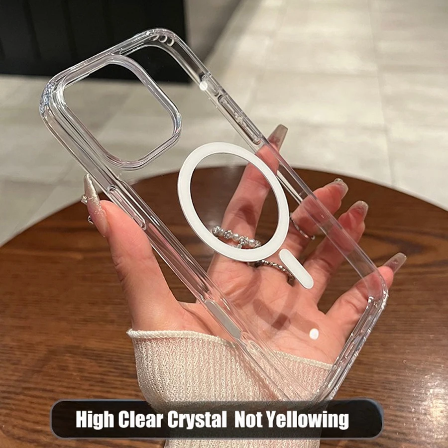 Фото Чехол с кнопкой захвата камеры для iPhone 16 Pro Max Plus для Magsafe Mag Safe 16Pro 16 Plus, аксессуары для телефонов iPhone16 №2