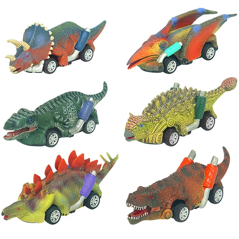 

Dinosaur Toy Pull Back Cars Dinosaur Toy Car For Kids Toddlers 3-12 Years Olds Boys Girls Dino Toys Play Set Kids Gifts