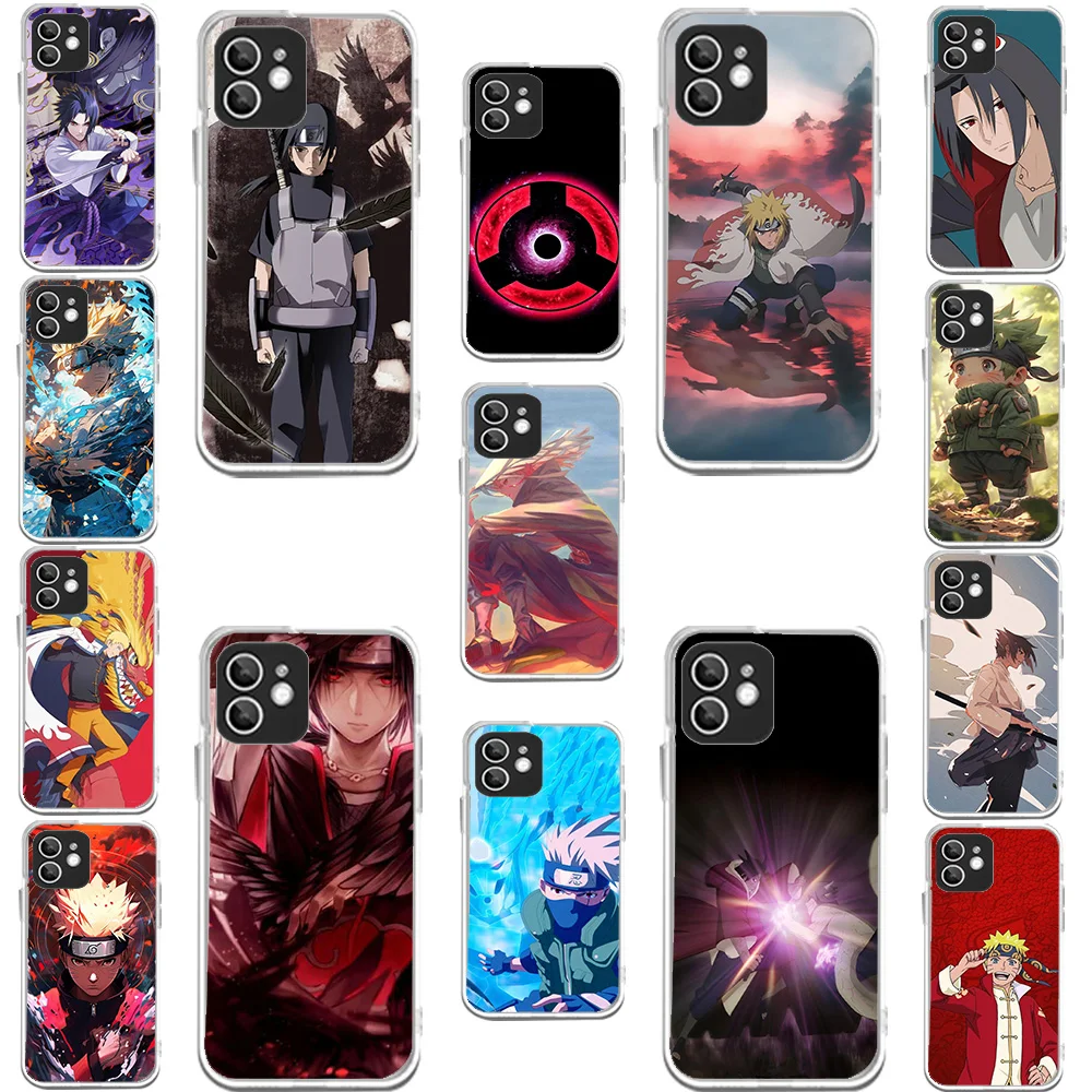 WDA-2 Anime N-Naruto Transparent Silicone Case For LG K9 10 11 12 22 30 40 41 50 51 61 62 Plus Prime Max