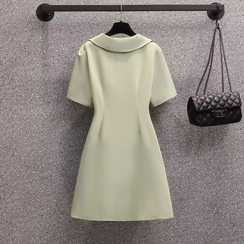 Women's 2023 Summer Embroidery Logo New Fashion Thin Skirt Women's Summer Fashion Dress