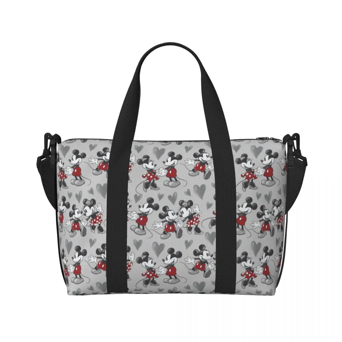 Сумка-тоут Micky и Minnie Mouse женская милая вместительная пляжная дорожная Сумочка