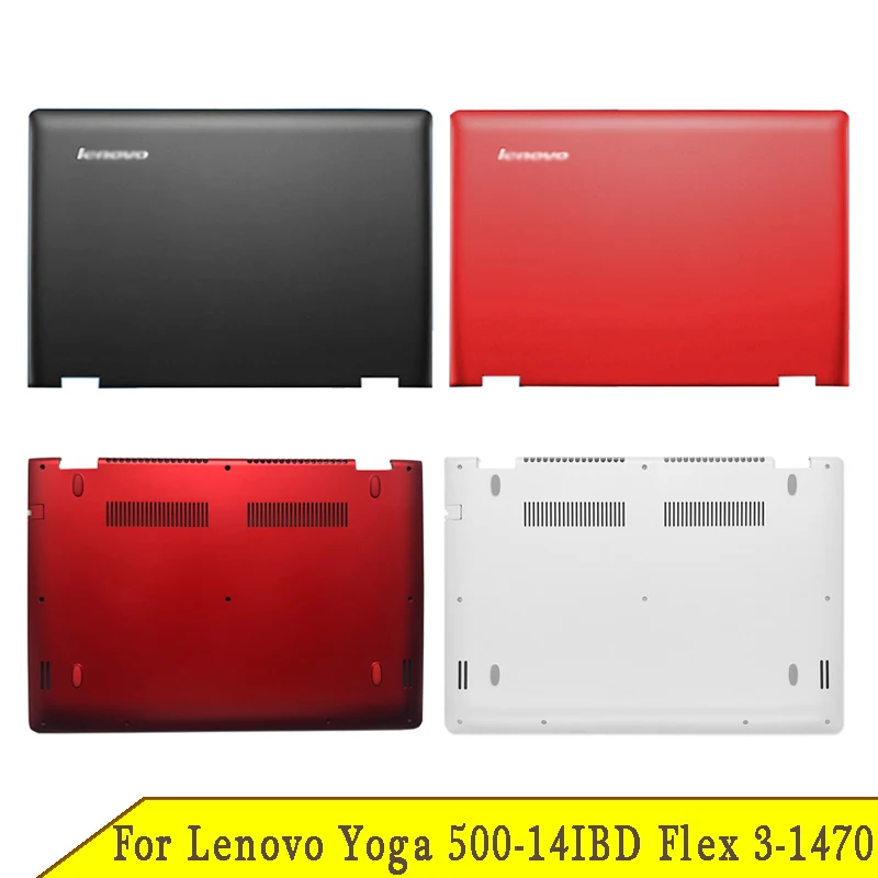 

Новая нижняя крышка для Lenovo Yoga 500-14IBD Flex 3-1470 Flex 3-1435 Flex 3-1480 LCD задняя крышка ноутбука A D Shell