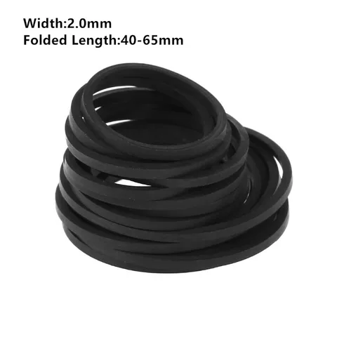 Резиновые кассетные ремни 20 шт., assorted