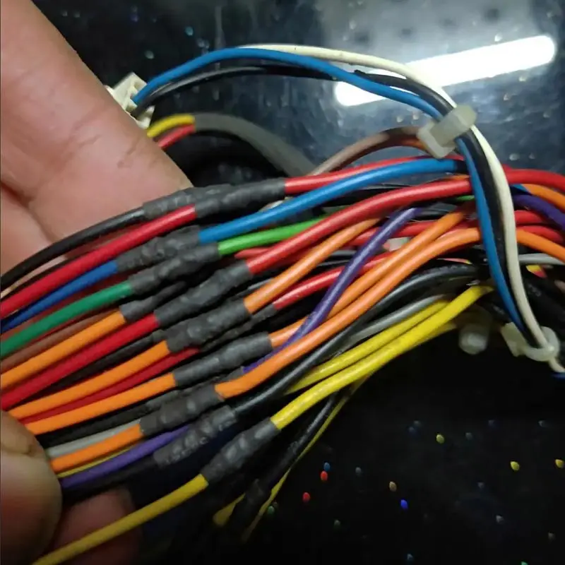 

Черные изоляционные термоусадочные трубки, 10 шт., термоусадочные трубки 1 м для диаметра 1/1, 5/2/2, 5/3/3, 5/4/4, 5/5/5/6 мм, термоусадочные трубки