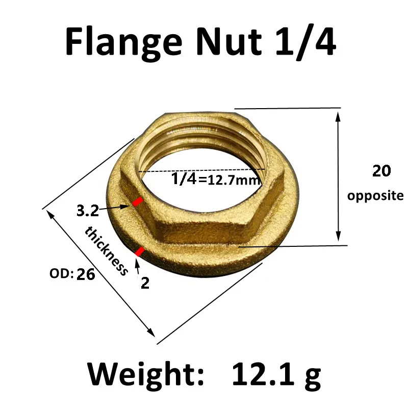 

Медные стопорные гайки для труб 1/8 1/4 3/8 1/2 3/4 1 дюйм BSP