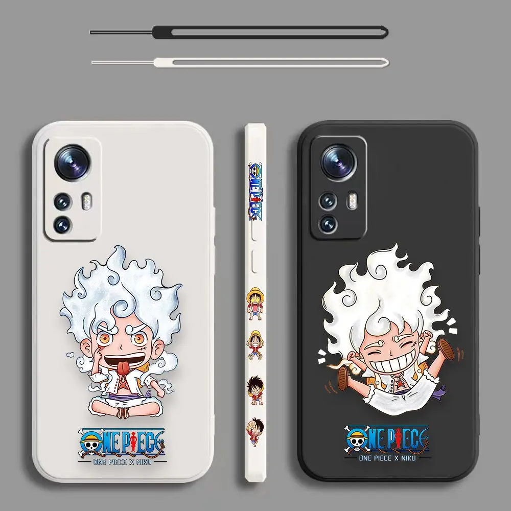 

For Xiaomi Mi 12T 12 11 11T 10 10T 10S 9SE 9 CC9 8SE 8 A3 Lite Pro Ultra Tpro Colour Japan Anime Helios L-Luffys Gear 5 One Case