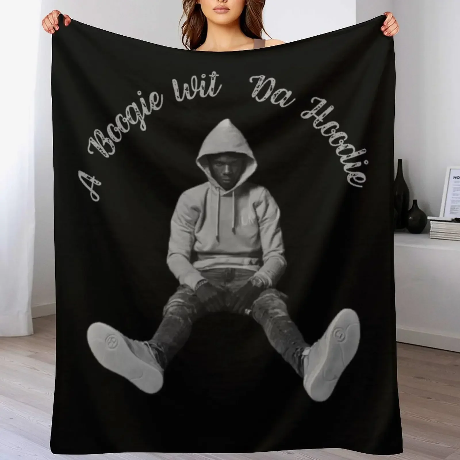 Фланелевое одеяло A Boogie Wit Da Hoodie