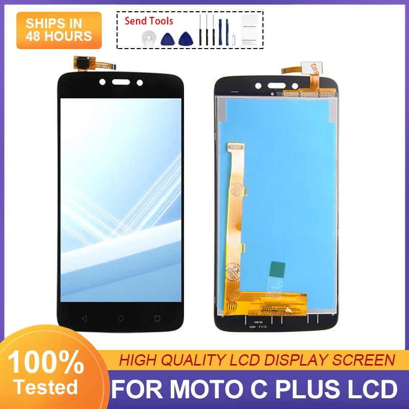 ЖК-дисплей 6,1 дюйма для Motorola Moto C Plus с сенсорной панелью и дигитайзером в сборе, сменный дисплей XT1721 XT1722 с инструментами