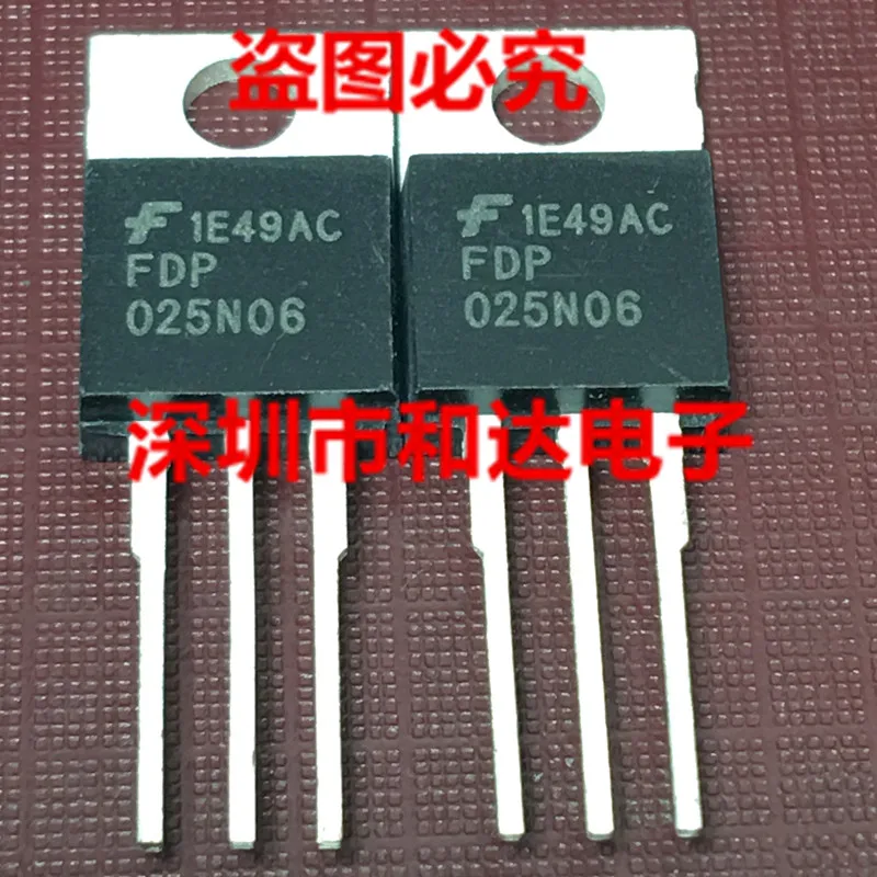 

5 шт.-10 шт. FDP025N06 MOS TO-220 60 в 120 А, новый и оригинальный на складе