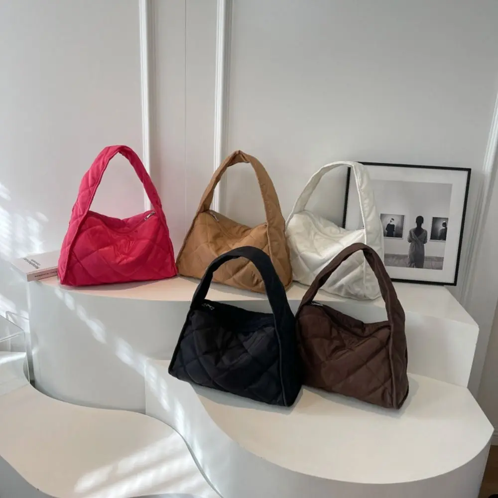 Модная большая вместительная сумка-тоут Stegan с вышитым ромбом повседневная