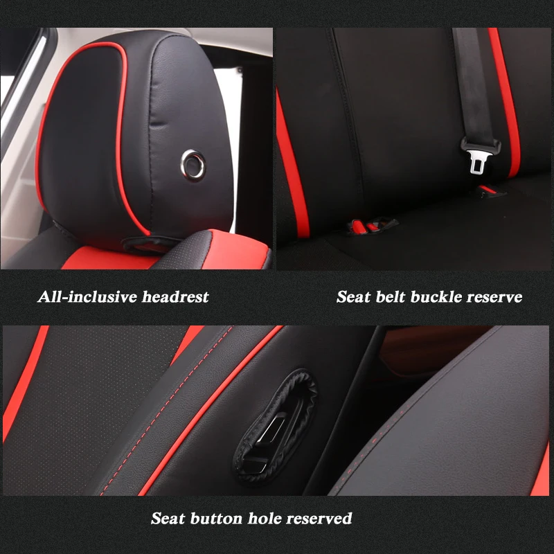 Автомобильная наволочка для сиденья под заказ Toyota CHR AX10 2017-кожаный защитный
