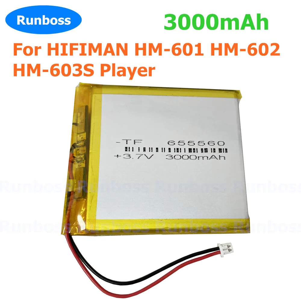 Литий-ионный аккумулятор для HIFIMAN HM-603S 755560 655560