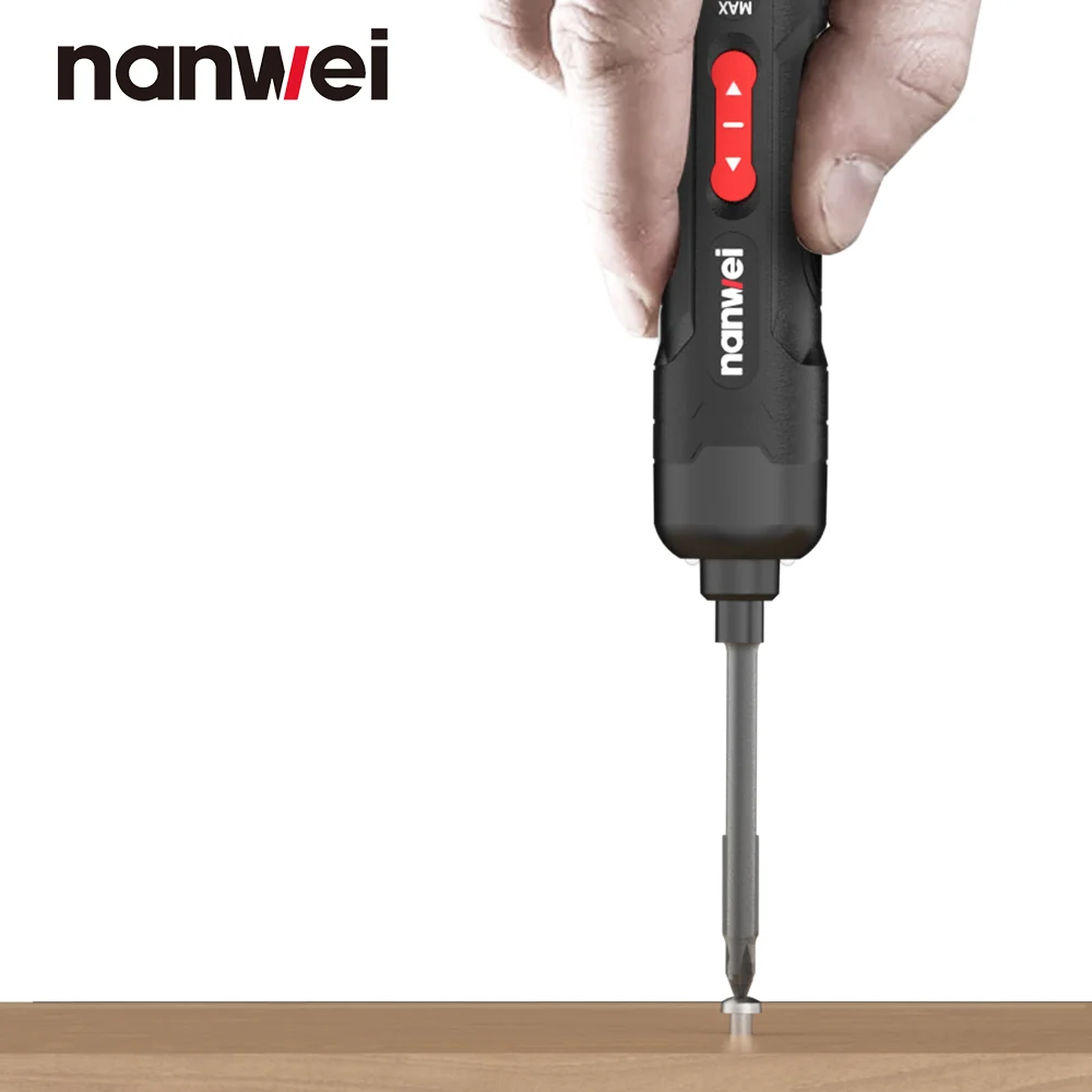 Электрическая отвертка Nanwei небольшая перезаряжаемая электрическая бытовая