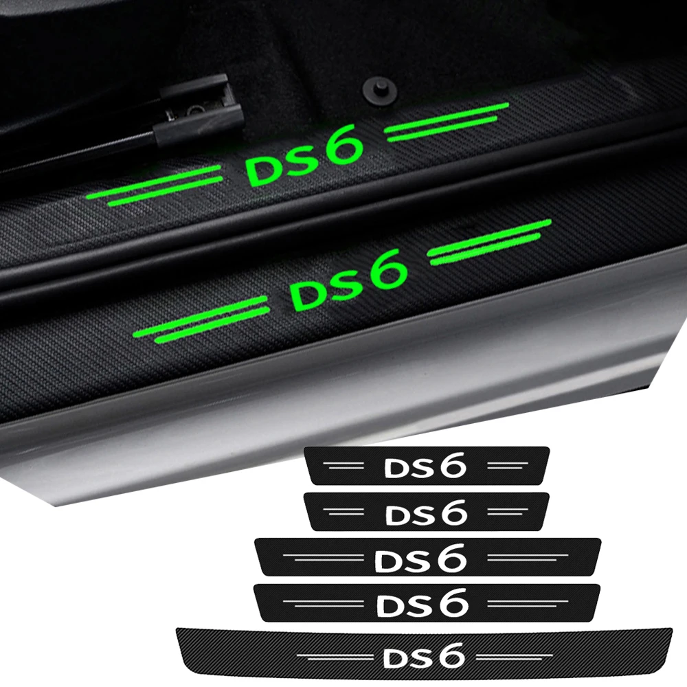 

Светящаяся Защитная Накладка на порог автомобиля, задний бампер для Citroen DS6, логотип Elysee Sega, релейные аксессуары