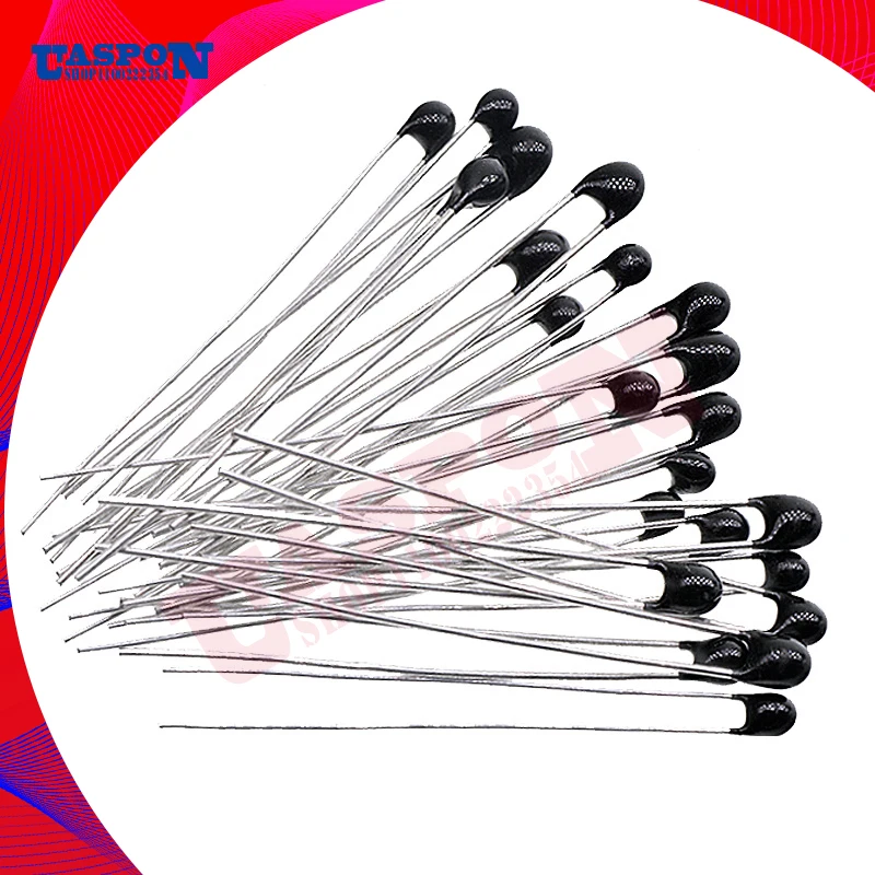

20pcs MF52AT MF52 B 3950 NTC Thermistor Thermal Resistor 5% 1K 2K 3K 4.7K 5K 10K 20K 47K 50K 100K