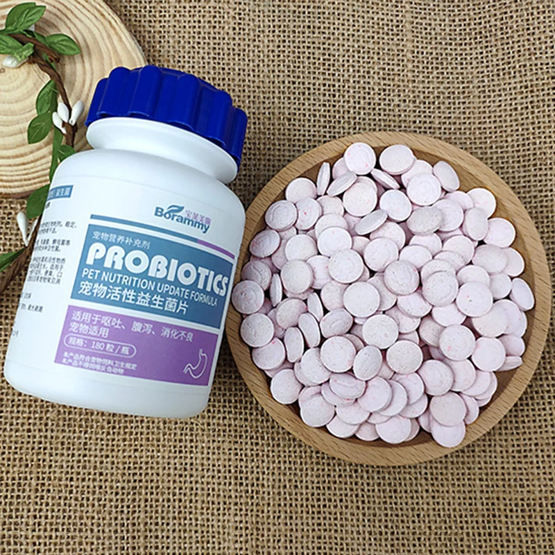 180 Tablets Cat and Dog Nutrition Probiotics to Improve Gastrointestinal Health Products 2