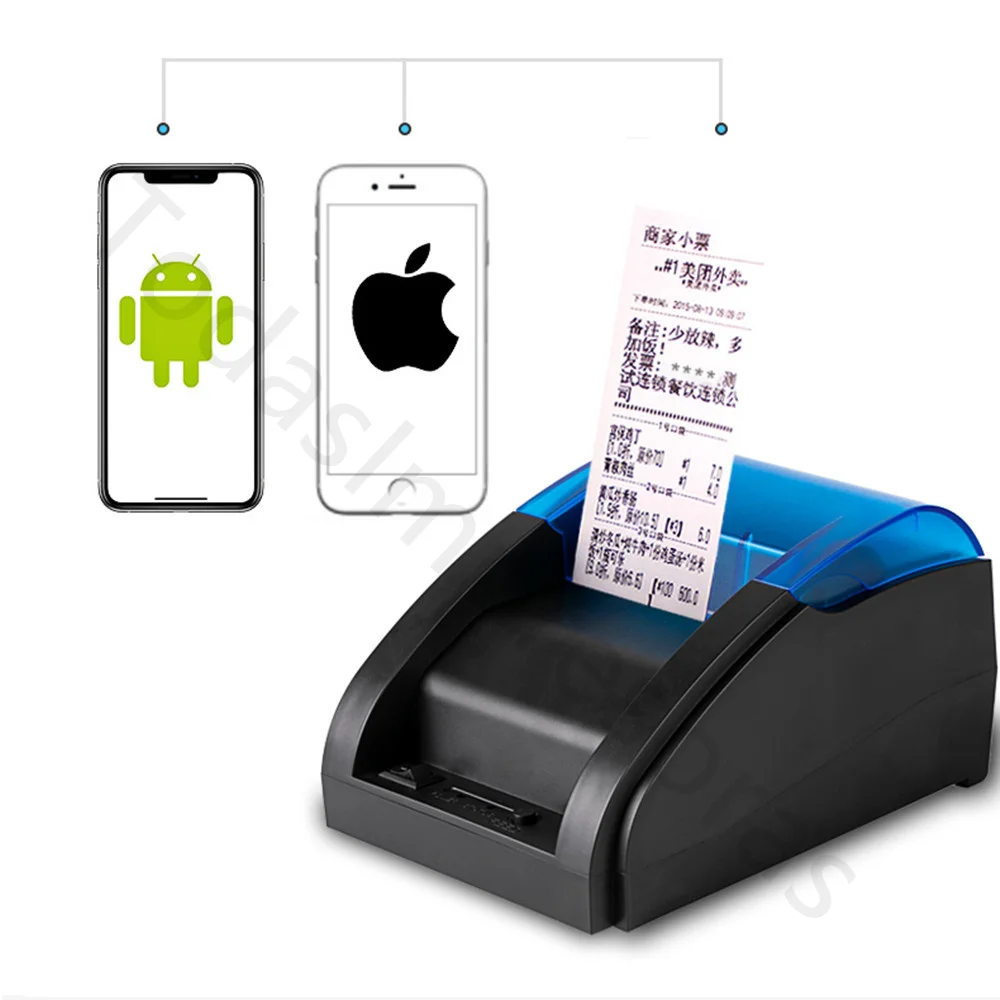 58 мм настольный POS кассовый принтер USB Термальный чековый высокоскоростная