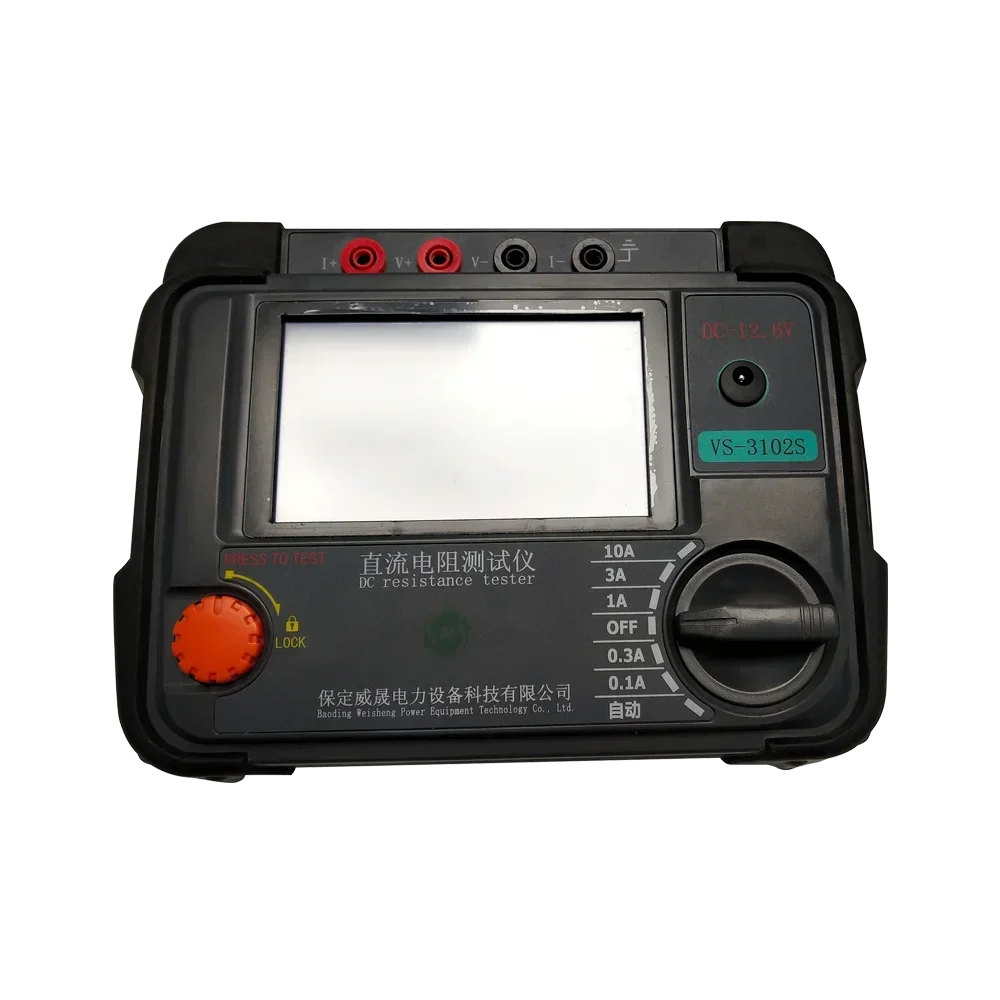 Ручная катушка обмотки трансформатора тестер низкого сопротивления постоянного