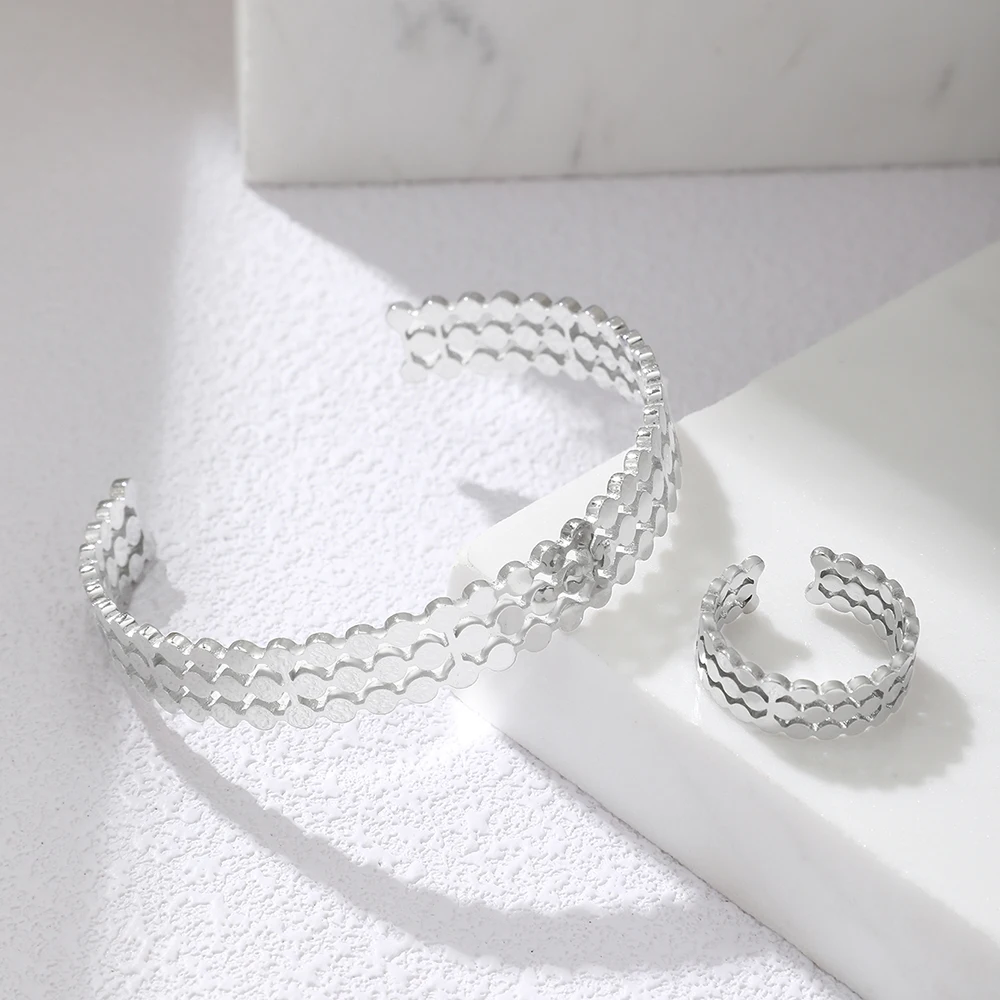 Набор из двух предметов нержавеющей стали