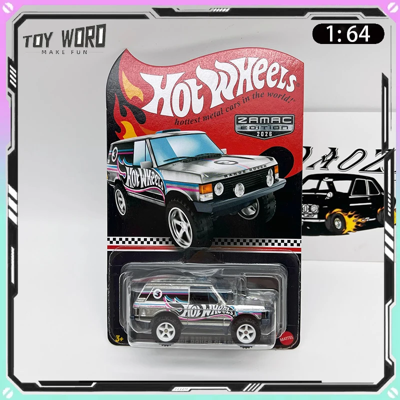 Фото Новая оригинальная модель автомобиля Hot Wheels 2026 года: Land Rover Range Rover, имитация из сплава ZAMAC, коллекционная игрушка для мальчиков, подарок №1