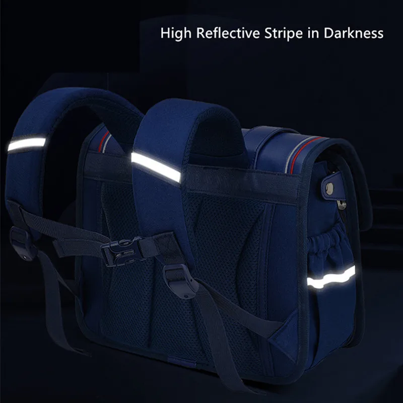 Женская водонепроницаемая школьная сумка Fengdong черная Водонепроницаемая из