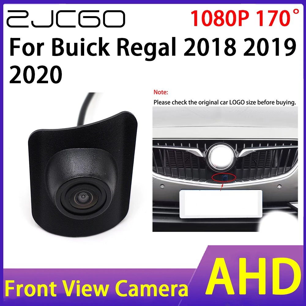 Автомобильная камера ZJCGO переднего вида AHD 1080P водонепроницаемая CCD ночного