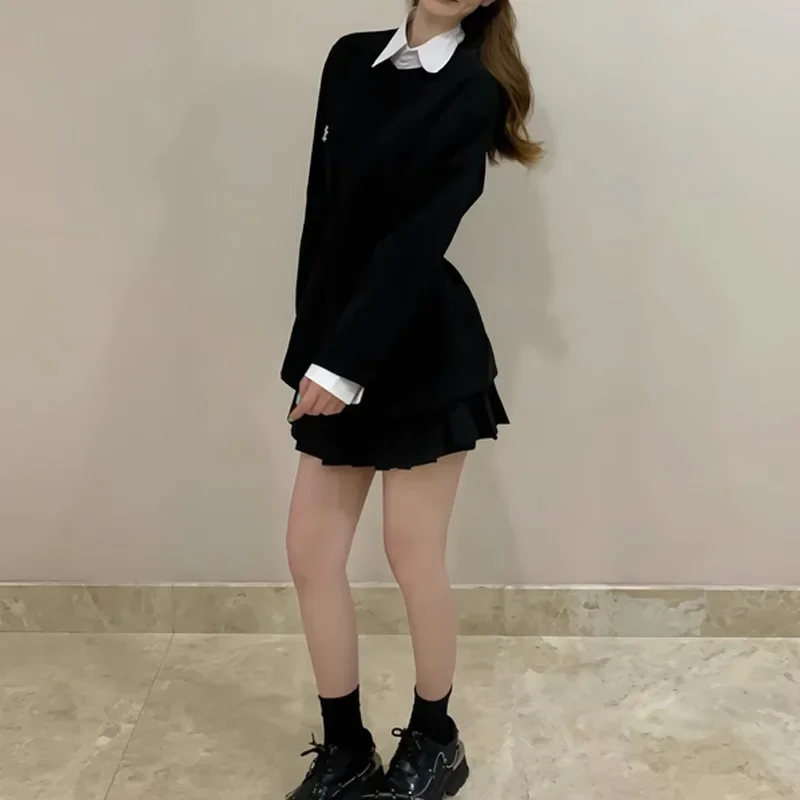 2024 элитный черный пиджак женский весенне-осенний новый элегантный универсальный