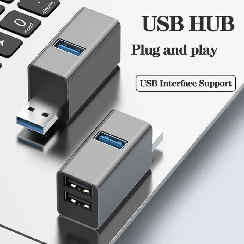 

Мини-Разветвитель USB 350 Мб/с, 3 порта