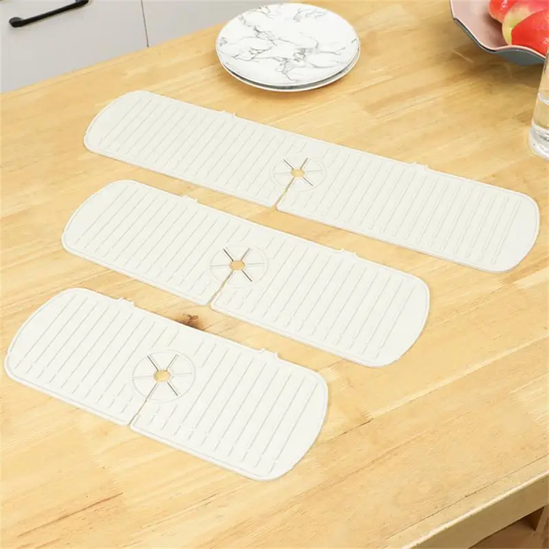 

Hand-washing Household Cleaning -proof Diversion Convenient Foldable Silicone Draining Non-slip