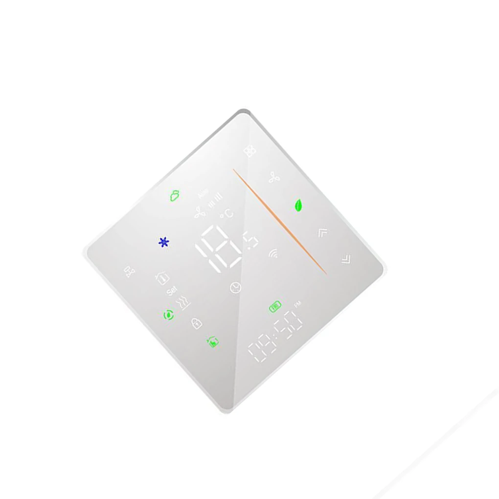 

WiFi Electric Floor Heating Smart Conditioner Temperature Controller Water Smartphone Voice Control Thermostat Touch