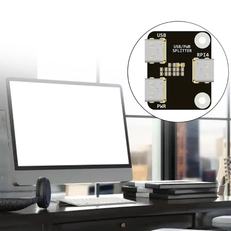 F68C USB Power Splitter для RPI Development Board Blikvm и Pikvm KVM по замене дистрибьюторов Divector Distributor IP