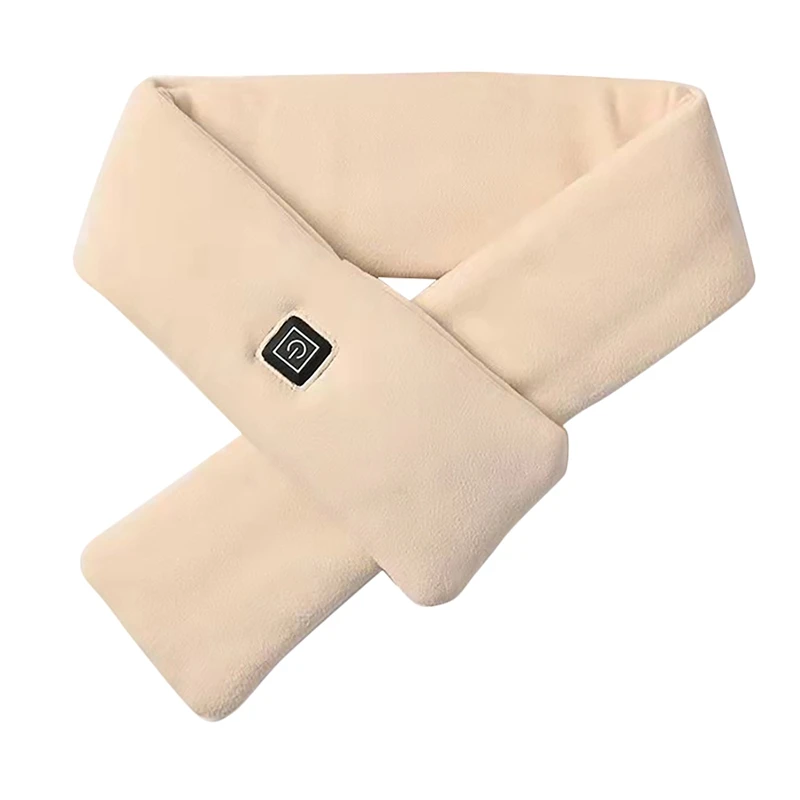 

Шарф с электроподогревом для мужчин и женщин, умный зимний шарф с USB-зарядкой и подогревом для защиты от холода или тепла