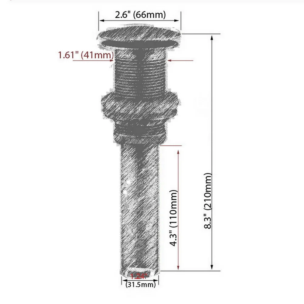 Полированная хромированная латунь большая круглая крышка выдвижная раковина