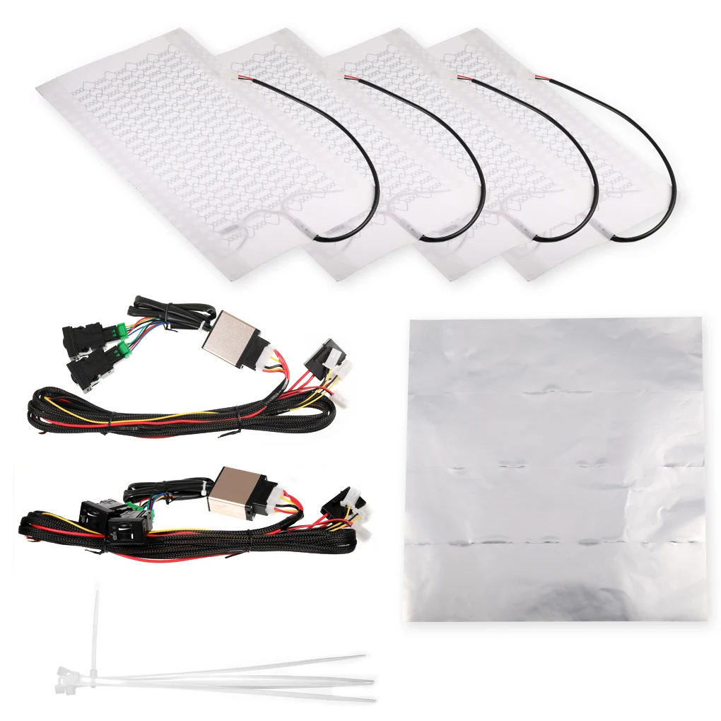 

4 шт., нагревательный элемент для сиденья автомобиля