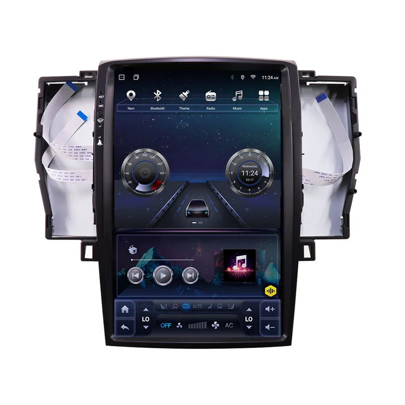 Android Тесла стиль подходит для Toyota CrownCrown 05-09 вертикальный экран навигация большой