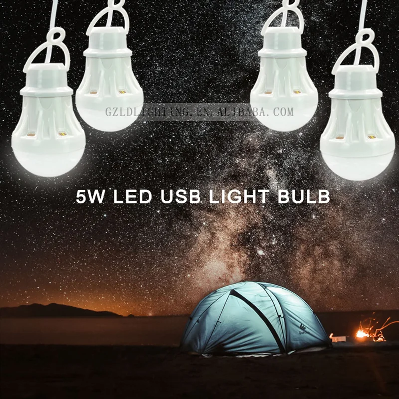 1/2/5pcs  Lantern Portable Camping Lamp Mini Bulb 5V LED USB Power Book Light LED Reading Student Study Table Lamp Super Birght