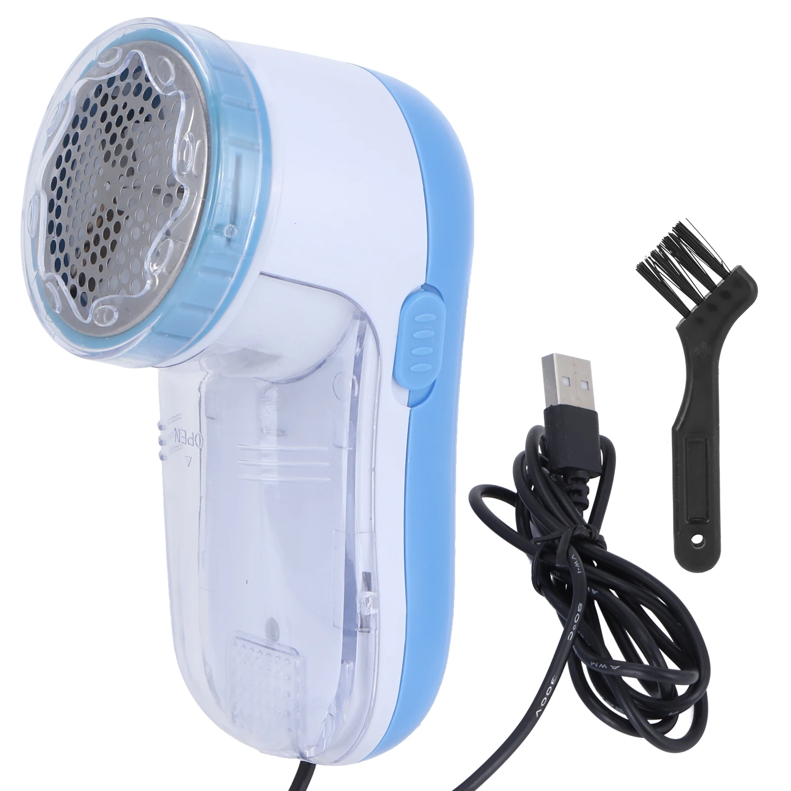 

Electric Clothes Shaver USB Plug in Fabric Fuzz Lint Fluff Remover for Home Use Blue