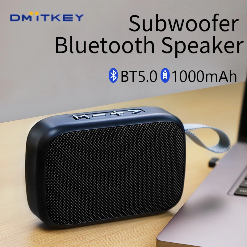 Bluetooth-Колонка портативная беспроводная с сабвуфером