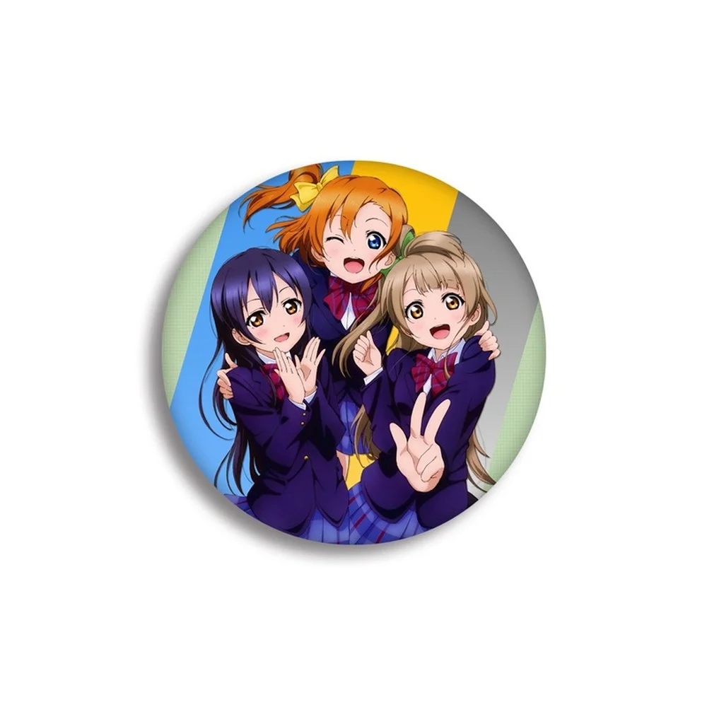 

Anime Love Live 24 Styles Pins Brooches Cosplay Props Customized Badges Hat Bags Jewelry Gifts For Friends