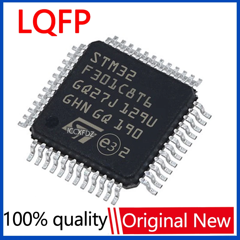 

(1 шт.) STM32F301 STM32F301C8T6 C8T6 LQFP-48 100% Новый оригинальный