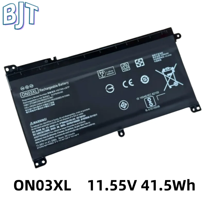 Новый аккумулятор для ноутбука 11 55 В 4 5 Втч ON03XL HP Pavilion X360 13-u 14-ax040wm M3-U 13-U HSTNN-LB7P HSTNN-UB6W