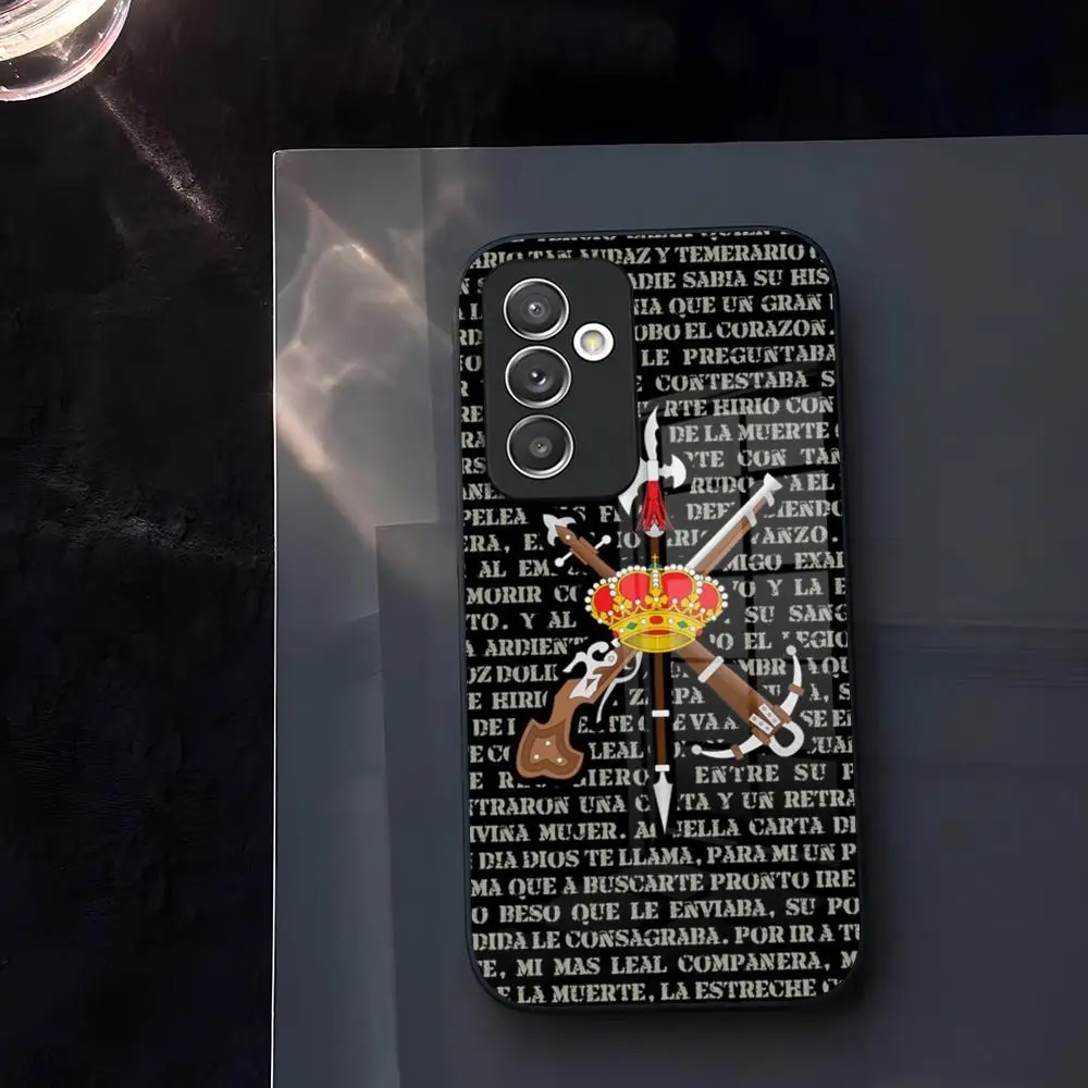 Чехол для телефона с испанским легионом Samsung Galaxy S21 S22 S20 S24 S23 Ultra Fe Plus A34 A54 A24 A52 A53 M54