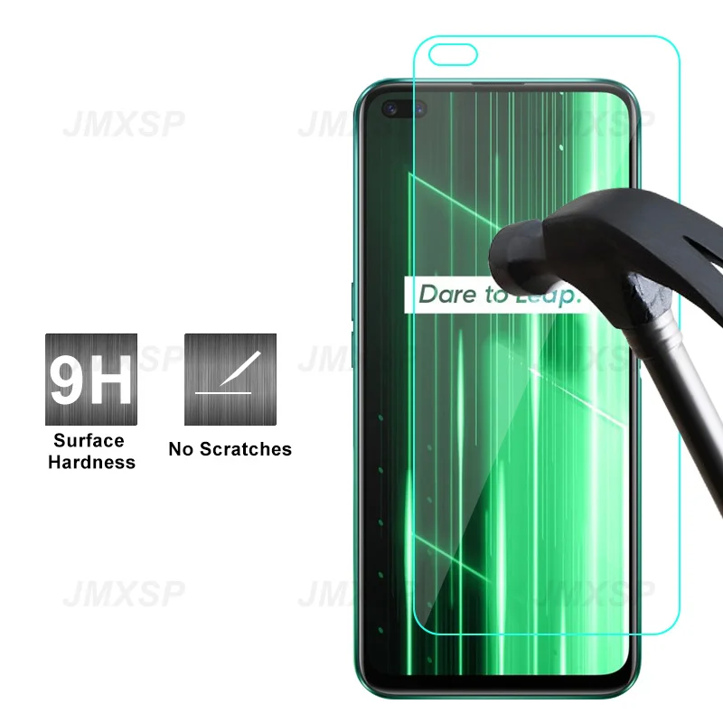 Закаленное стекло 4 в 1 для Realme X2 X7 X50 Pro X3 XT X GT Neo 2 Защитное Narzo 30 30A 50A 50i пленка