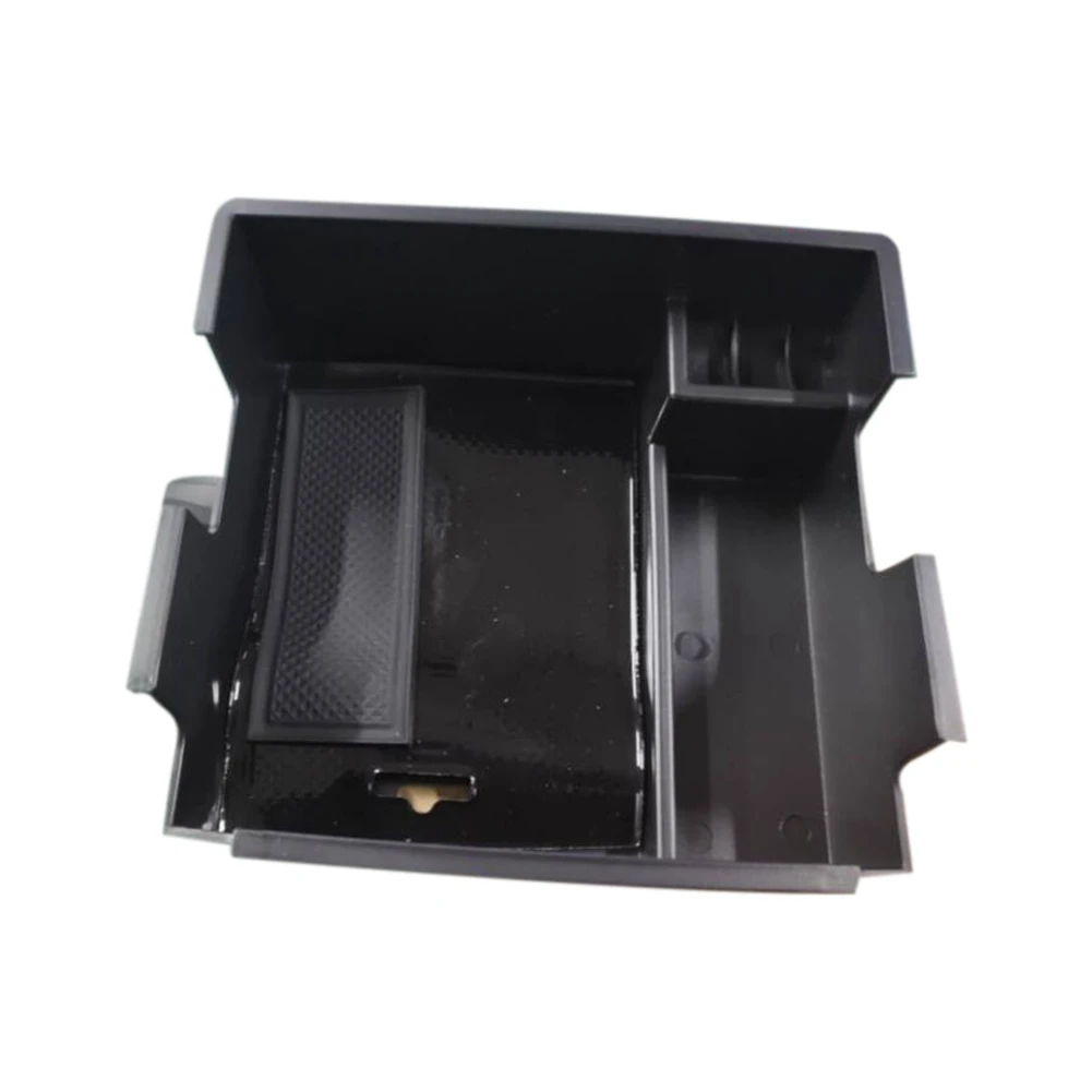 

Center Console Organizer for Ford Ranger 2015-2021 Accessories Armrest Secondary Storage Box Tray with Coin Glass Holder