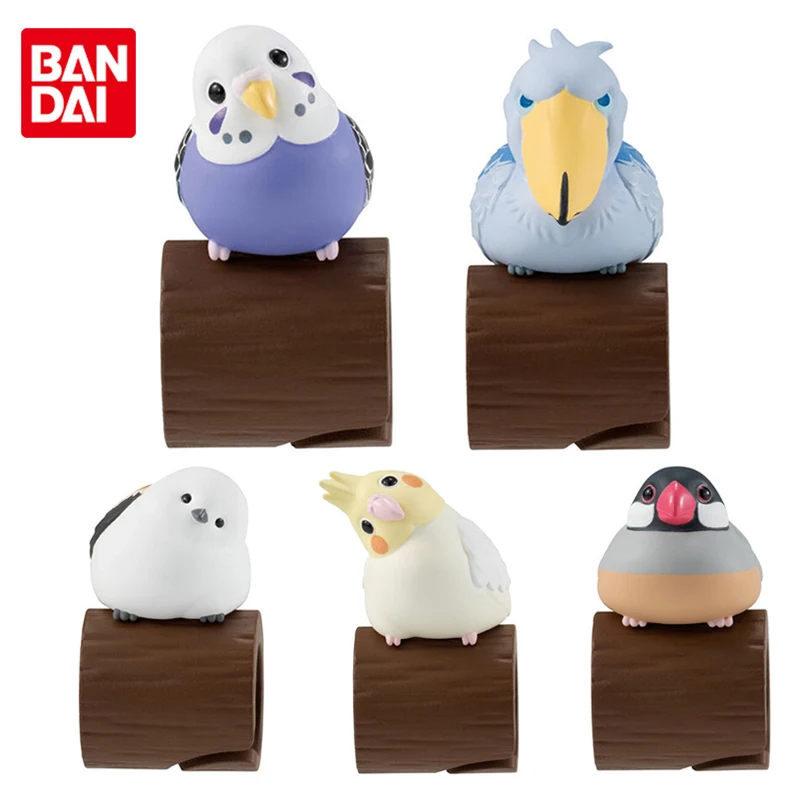 

Bandai Gashapon, птица, припаркованная на деревянной милой маркерной игрушке-зонтике, куклы-маркеры Shoebill, игрушки-экшн-фигурки