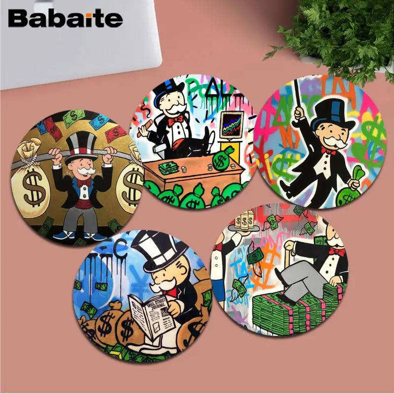 Новый классный мягкий резиновый профессиональный игровой коврик для мыши Babaite с